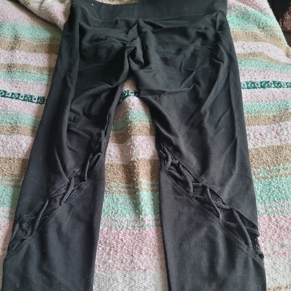 PINK leggings lg